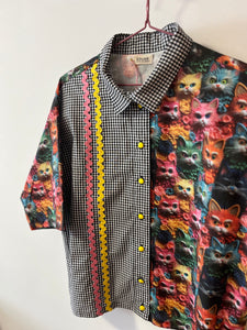 Camisa gatos
