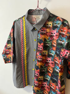 Camisa gatos