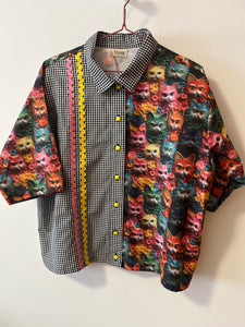 Camisa gatos