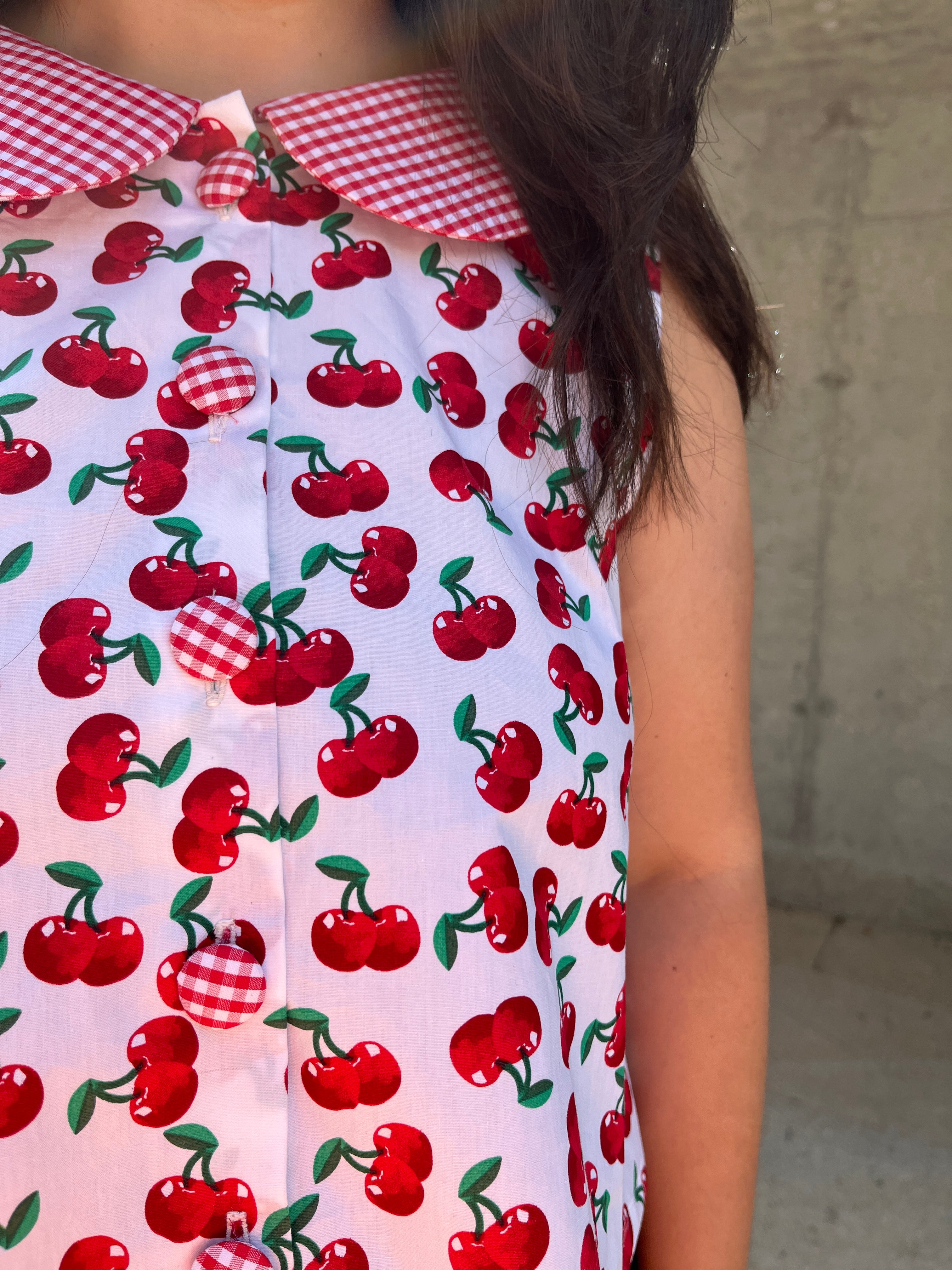 Camisa cerezas